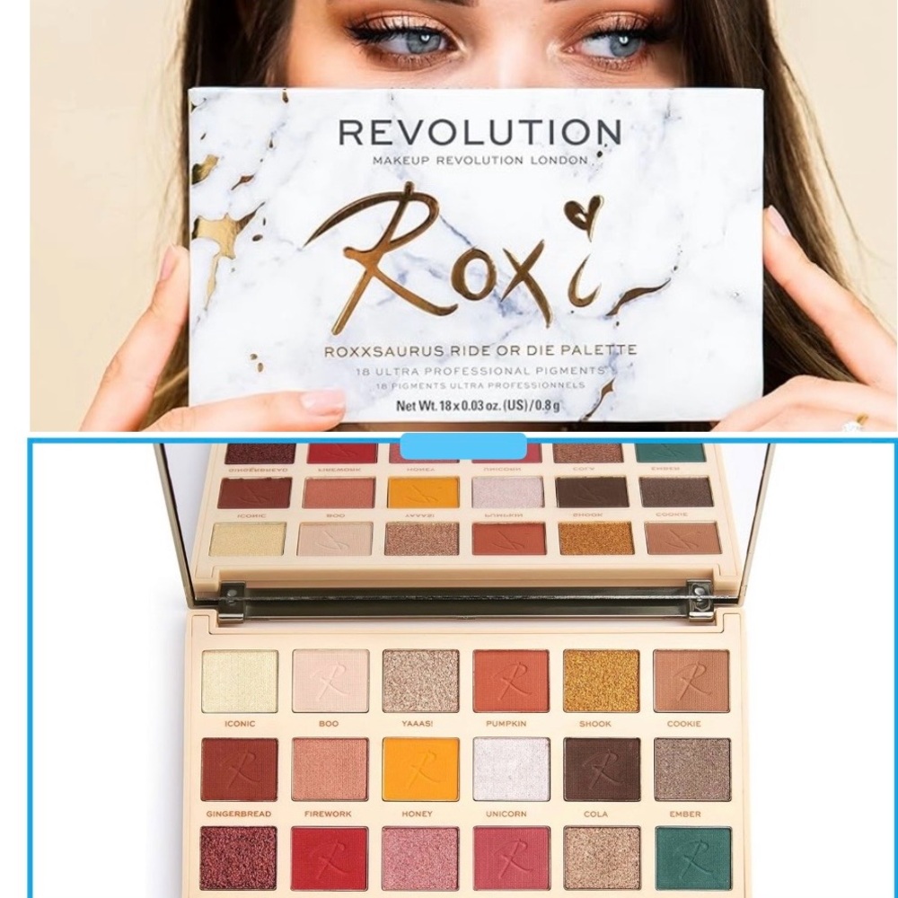 Revolution Roxi Rider Die Palette - Warm and Bold Shades